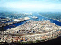 The Burchardkai container terminal